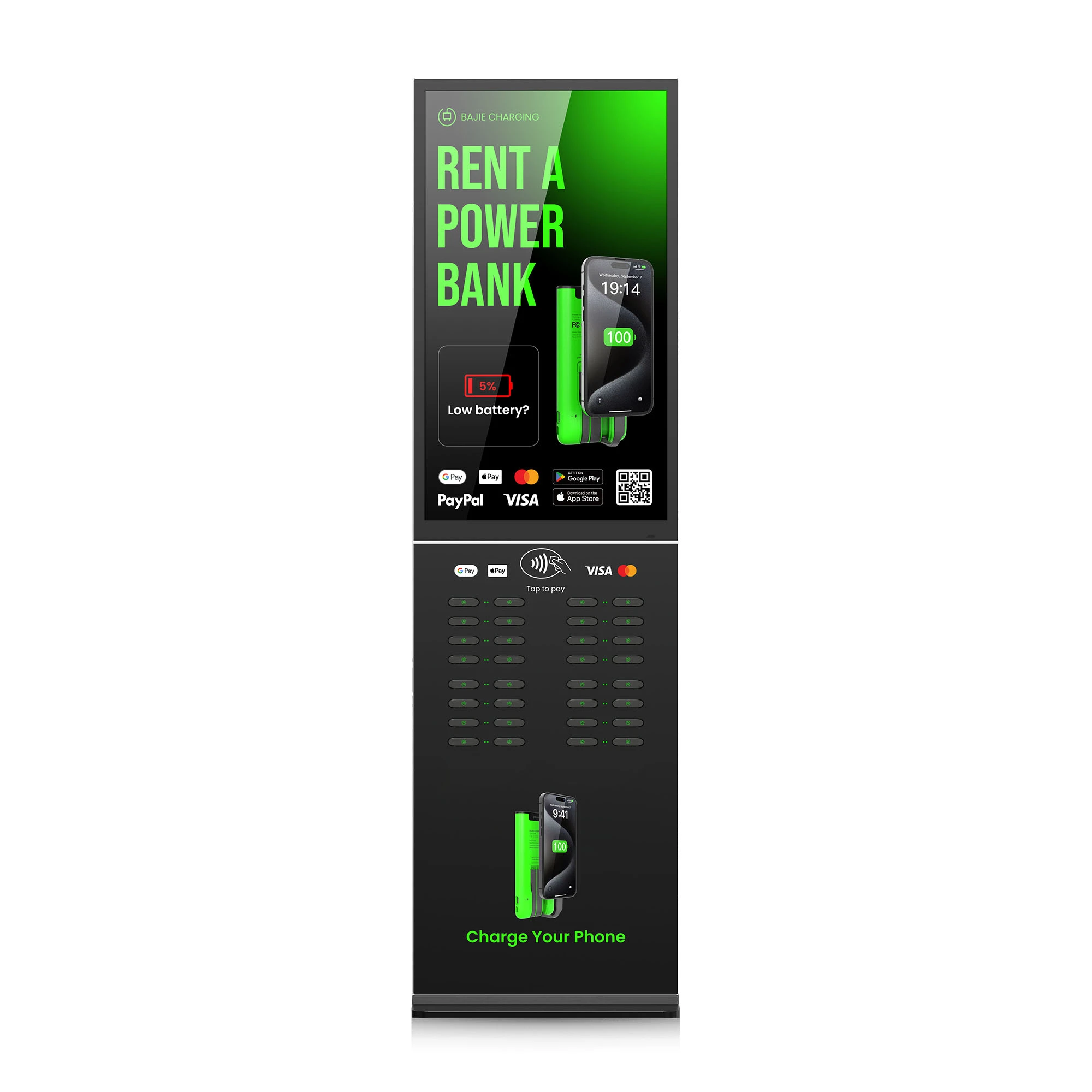 WhattUp 32-slot power bank station
